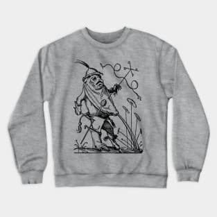 Grotesque #57 The Drolatic Dreams of Pantagruel (1565) Crewneck Sweatshirt